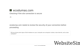 ecodumas.com Screenshot