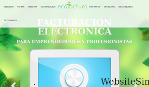 ecofactura.mx Screenshot