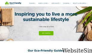 ecofriendlyhabits.com Screenshot