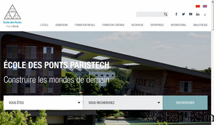 ecoledesponts.fr Screenshot
