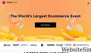 ecomworldconference.com Screenshot