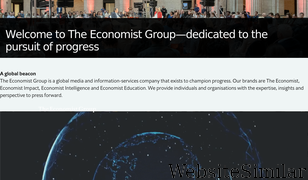 economistgroup.com Screenshot
