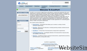 econport.org Screenshot