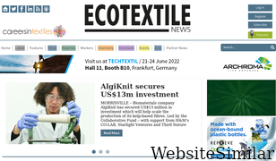 ecotextile.com Screenshot