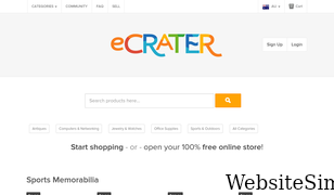 ecrater.com.au Screenshot