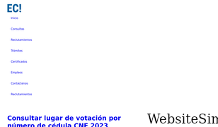 ecuadoravisos.com Screenshot