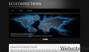 ecuconnections.com Screenshot