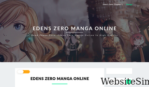 edens-zero.com Screenshot