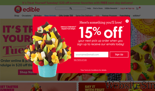 ediblearrangements.com Screenshot