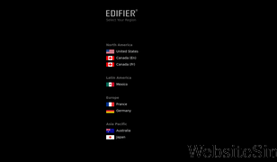 edifier-online.com Screenshot