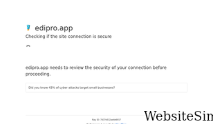 edipro.app Screenshot