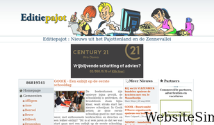 editiepajot.com Screenshot