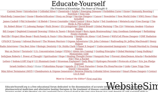 educate-yourself.org Screenshot