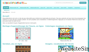educatifenfants.com Screenshot