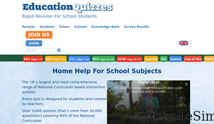 educationquizzes.com Screenshot