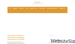 eductin.com Screenshot