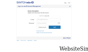 eduid.ch Screenshot