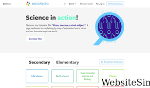edumedia-sciences.com Screenshot
