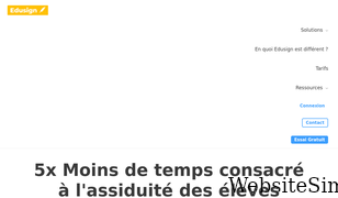 edusign.fr Screenshot