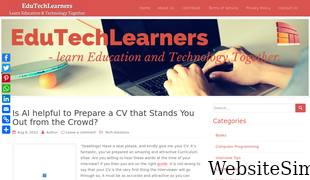 edutechlearners.com Screenshot