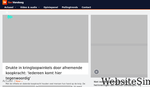 eenvandaag.nl Screenshot