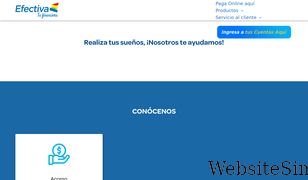 efectiva.com.pe Screenshot