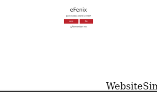 efenix.cz Screenshot