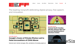 eff.org Screenshot
