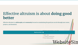 effectivealtruism.org Screenshot