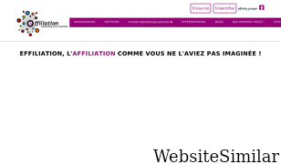 effiliation.com Screenshot