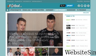 efotbal.cz Screenshot