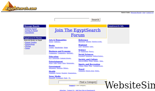 egyptsearch.com Screenshot