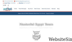 egypttoursportal.com Screenshot