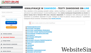 egzaminzawodowy.info Screenshot