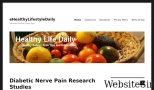 ehealthylifestyledaily.com Screenshot