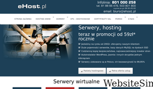 ehost.pl Screenshot