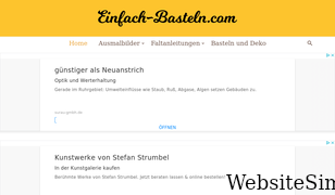 einfach-basteln.com Screenshot