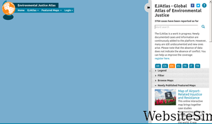 ejatlas.org Screenshot