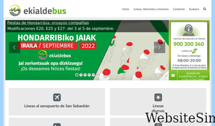 ekialdebus.eus Screenshot