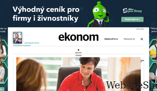 ekonom.cz Screenshot