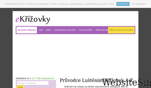 ekrizovky.cz Screenshot