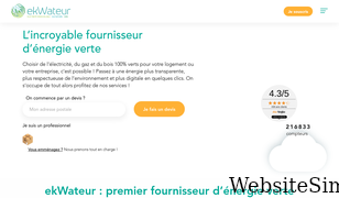 ekwateur.fr Screenshot