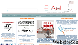 el-atril.com Screenshot