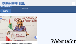 el-mexicano.com.mx Screenshot