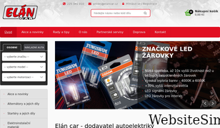 elancar.cz Screenshot