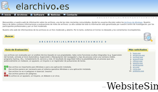 elarchivo.es Screenshot