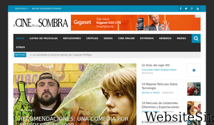 elcineenlasombra.com Screenshot