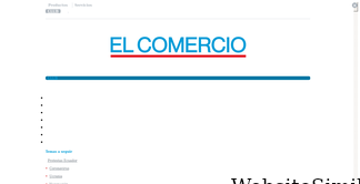 elcomercio.com Screenshot