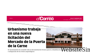 elcorreoweb.es Screenshot