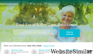 elderlawanswers.com Screenshot